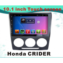 Navegação do GPS do carro do sistema do Android para Honda Crider Tela da capacitância da polegada 10.1 com TV / WiFi / Bluetooth / MP4
